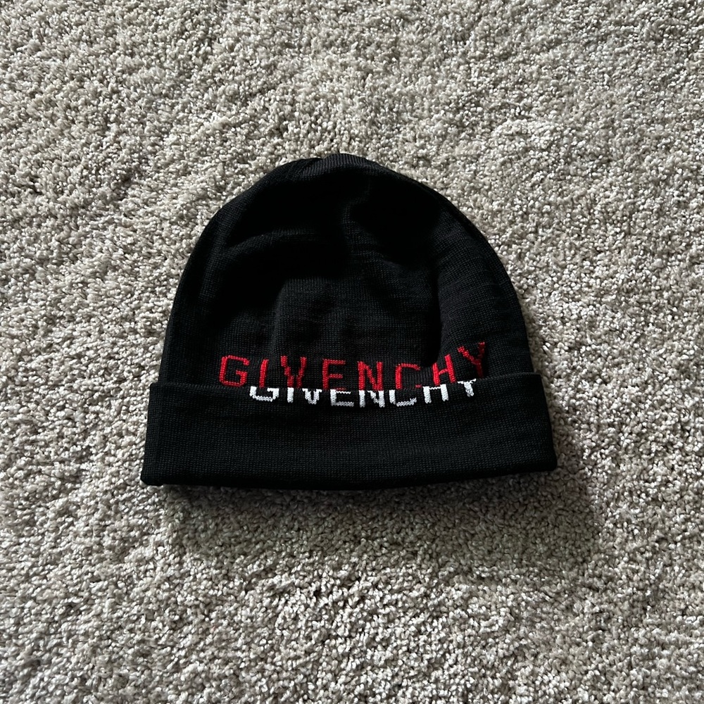 Givenchy Dual Text Beanie